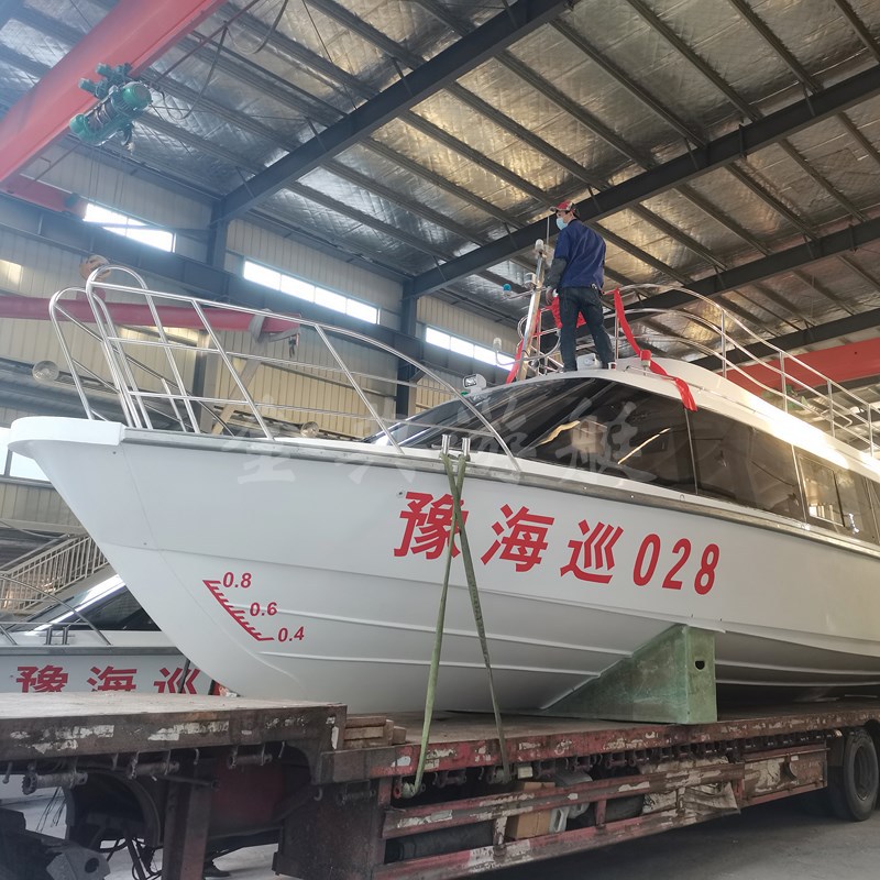 廠家供應玻璃鋼客船，巡邏艇，交通艇，公務接待艇，觀光艇，游艇